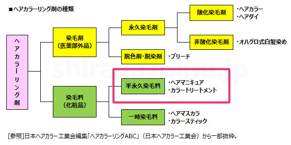 半永久染毛料